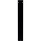 Ekena Millwork Traditional Wrought Iron Bracket, (Triple center brace), Powder Coated Black 2"W x 12"D x 15"H BKTM02X12X15TTR - alternate 7
